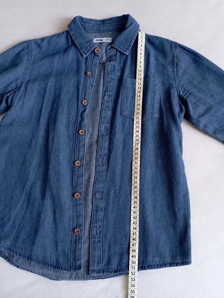 Džínová košile, sinsay,140