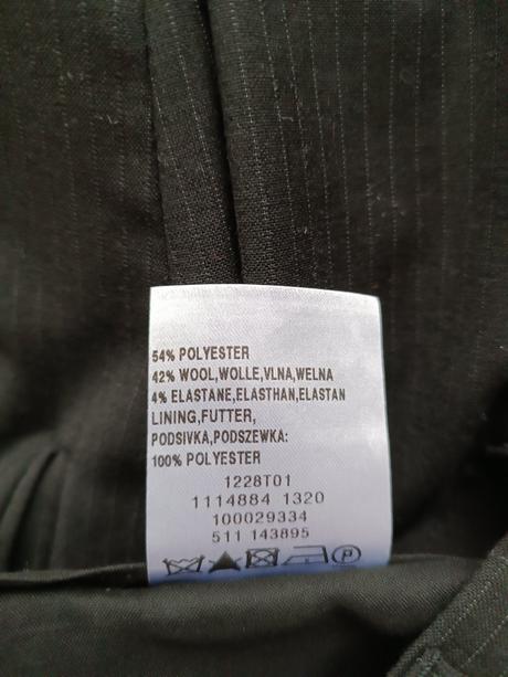 Pánské společenské kalhoty bernhardi, xl