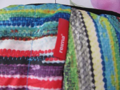 Péřová oboustranná zimní bunda s kapucí reima, reima,140