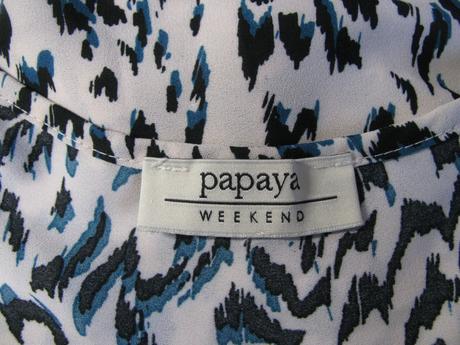 Letní lehká halenka na ramínka, papaya,l