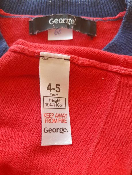 5 x šaty vel 110/116, lupilu, ham, disney, george, george,110