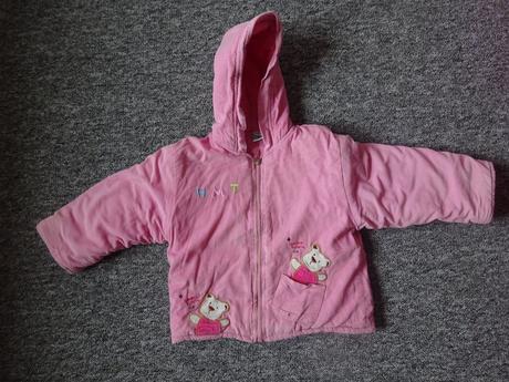 Komplet / bunda a zahradníky, vel. 92/98, 92