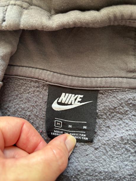 K6/ mikina šedá zn. nike - v. m, nike,m