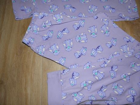 Dívčí fialové pyžamo stitch zn. c&a vel.152, c&a,152