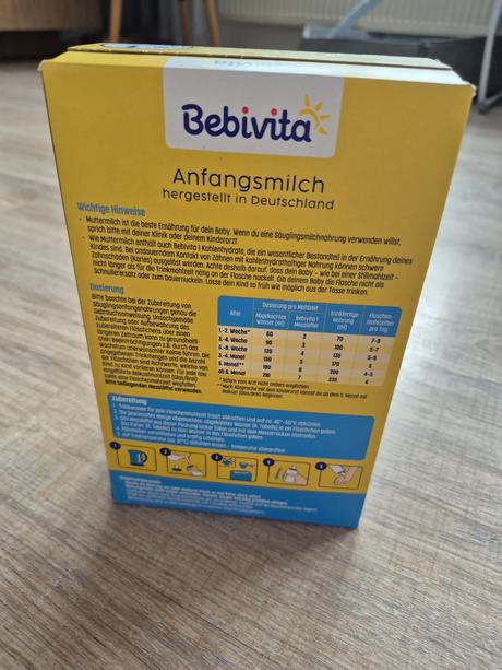 Dětský příkrm bebivita 1, 