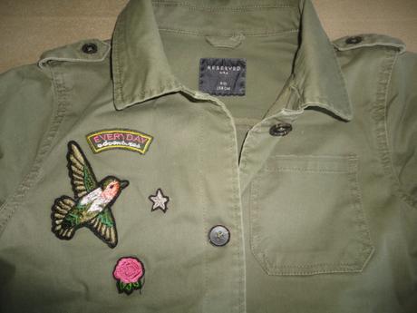 V top stavu kabátek reserved, vel. 158, reserved,158