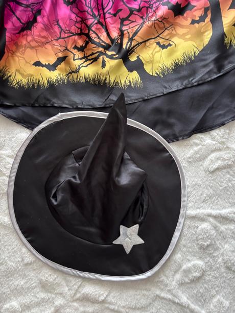 An26/kostym čarodějnice s kloboukem - v.9/10 let, 