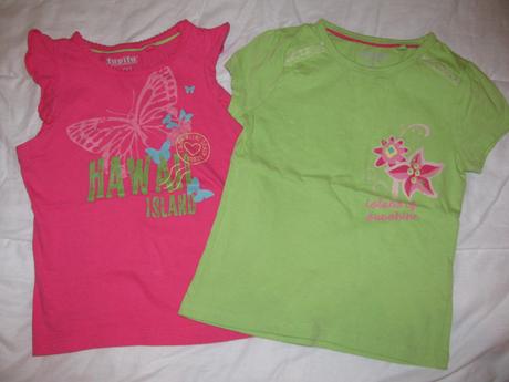 2x tričko s krátkým rukávem, lupilu,98