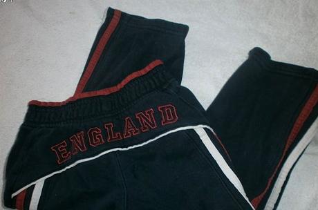 Bavlněné tepláčky england-vel.98, marks & spencer,98