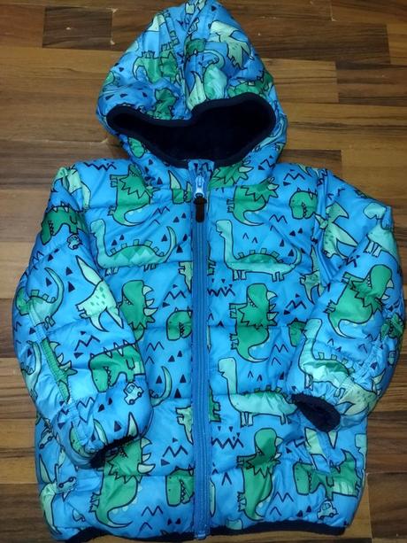 Zimní bunda s dinosaury 92 next, next,92