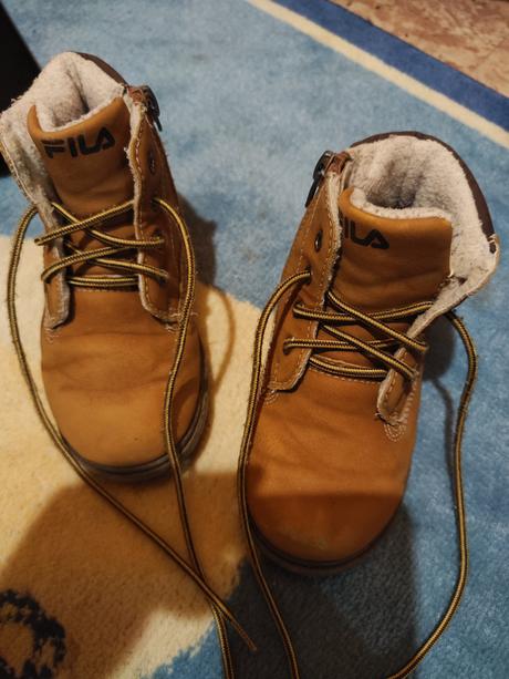 Klučičí podzimní boty vel. 25, vn.stélka 16,5 cm, fila,25