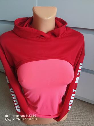 Crop top mikina "new york" vel."140/146", 140