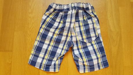 Kostkované kraťasy, palomino,98