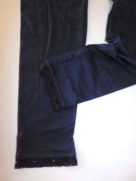 Dívčí legíny s krajkou, george,158