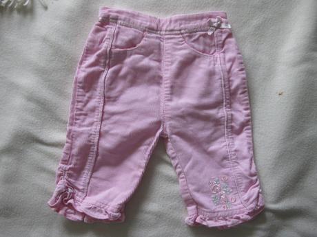 Růžové manžestráčky, mini mode,68