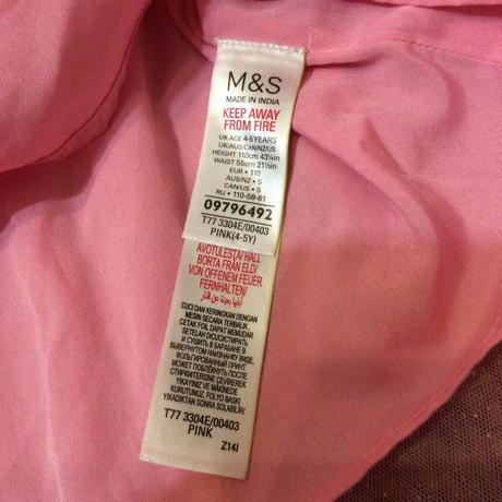 Slavnostní třpytivá sukýnka, marks & spencer,110