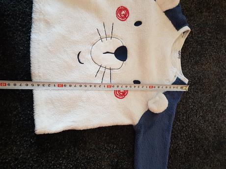 Fleesová mikina značka ani velikost neuvedena., 104