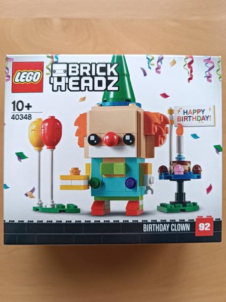 Lego brickheadz 40348 narozeninový klaun,