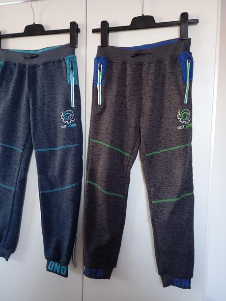 Teplé kalhoty z pleteniny, kugo,140