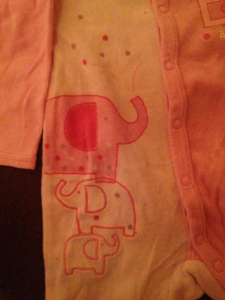 Dívčí dupačky sloník a opička, in extenso,62