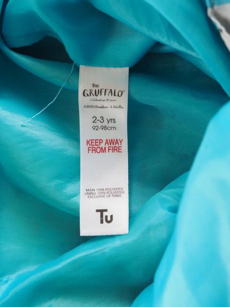Šusťákový overal vel 98 gruffalo, tu,98
