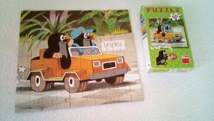Puzzle s krtečkem, 