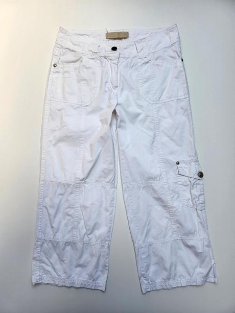 Plátěné tříčtvrteční kraťasy vel. s / 36, s