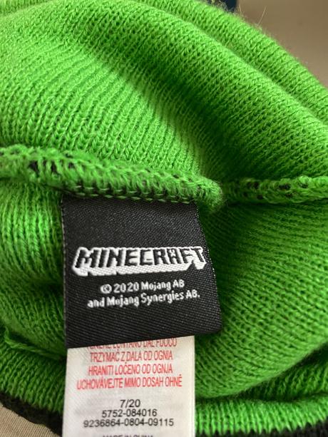 Zimní čepice minecraft, 146