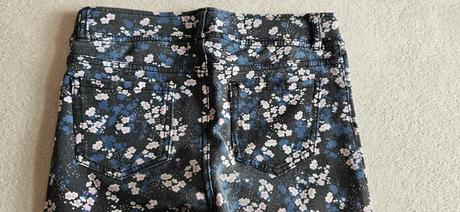 Dívčí leginy, jegginy, džegíny, vel.140, zn.h&m, h&m,140