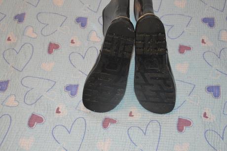 33 černé dívčí gumáky gumáčky, 33