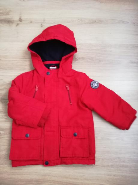Dětská bunda jaro/podzim s kapucí zn. f&f, f&f,92