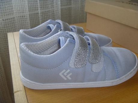 Šedé tenisky ef barefoot vel. 33, 33