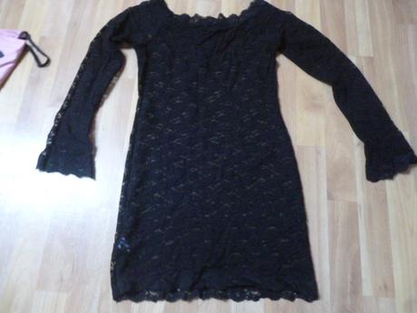 Krajkové šaty vel.m, m