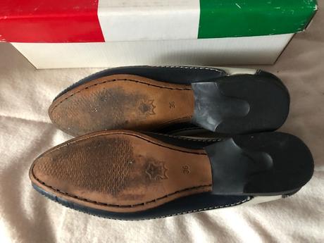 Mokasiny celokozene od fabiani vel.36, 36