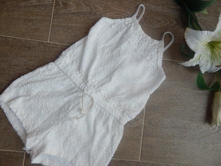 Bílí  overalek zn. zara, zara,104