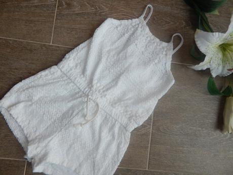 Bílí  overalek zn. zara, zara,104