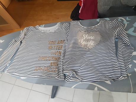 2x dívčí tričko značky primark, vel.122cm., primark,122
