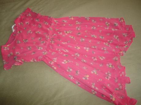 Letně společenské luxusní šaty hm, vel. 7-8 let, h&m,122