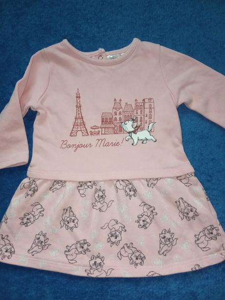 Šaty 2-4m, disney,62