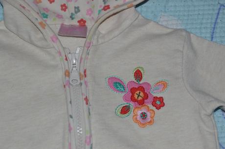 Bavlněná slabší mikina s barevnou výšivkou, cherokee,86