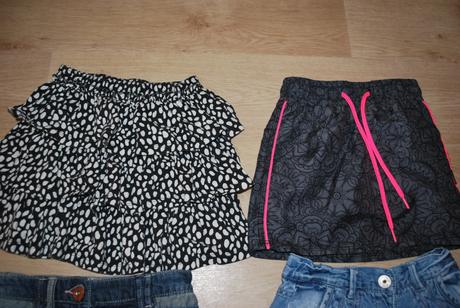 9x sukně sukýnka i jednotlivě 122/128, 122