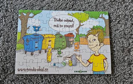 Puzzle chaloupka malba 500 kusů, 