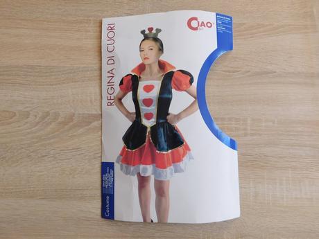 Dámský kostým srdcová královna vel.s,