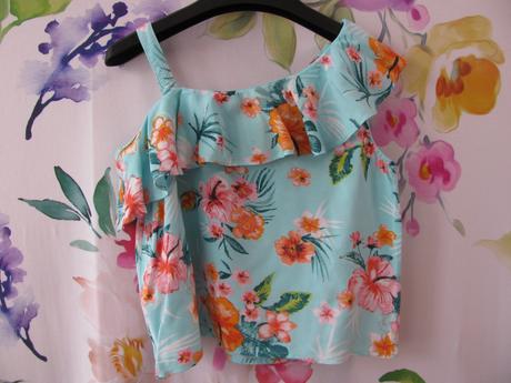 Krásná letní květová halenka h&m, h&m,146