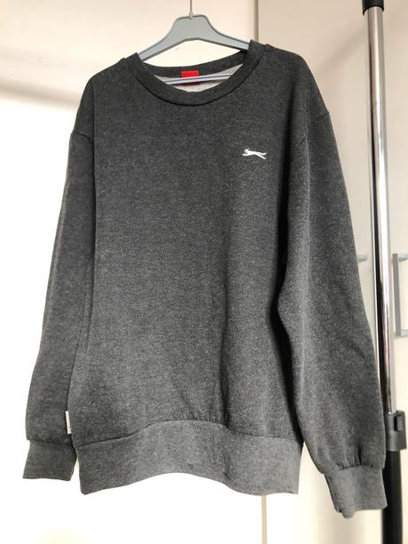 Šedá tepláková mikina, 164