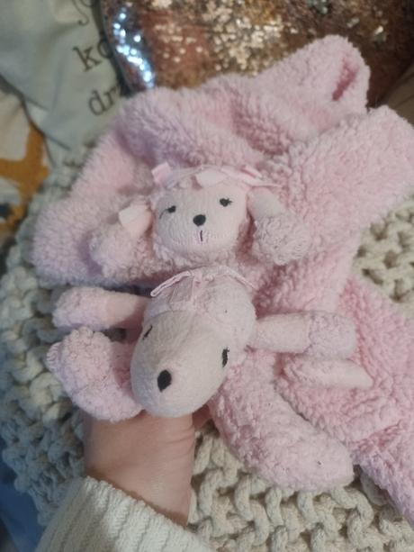 Chlupatý komplet s pudlíky 1-2 roky, primark,92