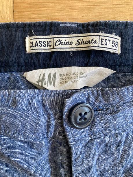 Kraťasy h&m, h&m,140