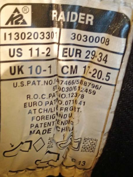 Dětské in-line brusle k2, k2,29