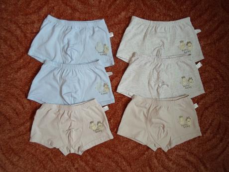 Modré béžové šedé trenky trenýrky boxerky-110, 116, 116