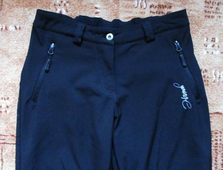 Dámské černé softshellové kalhoty hannah s 36, hannah,s